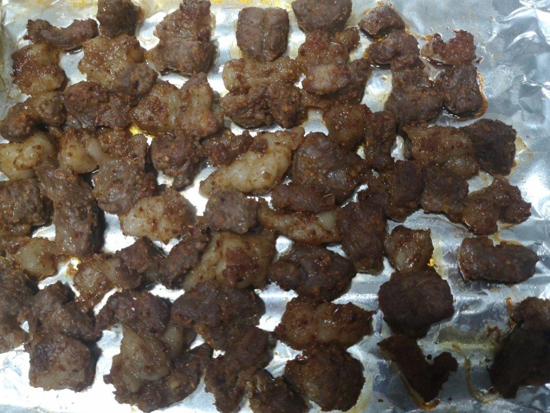 无法抗拒的【烤羊肉串】（烤箱版）