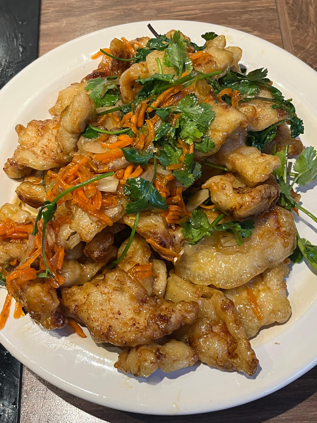酥脆酸甜锅包肉