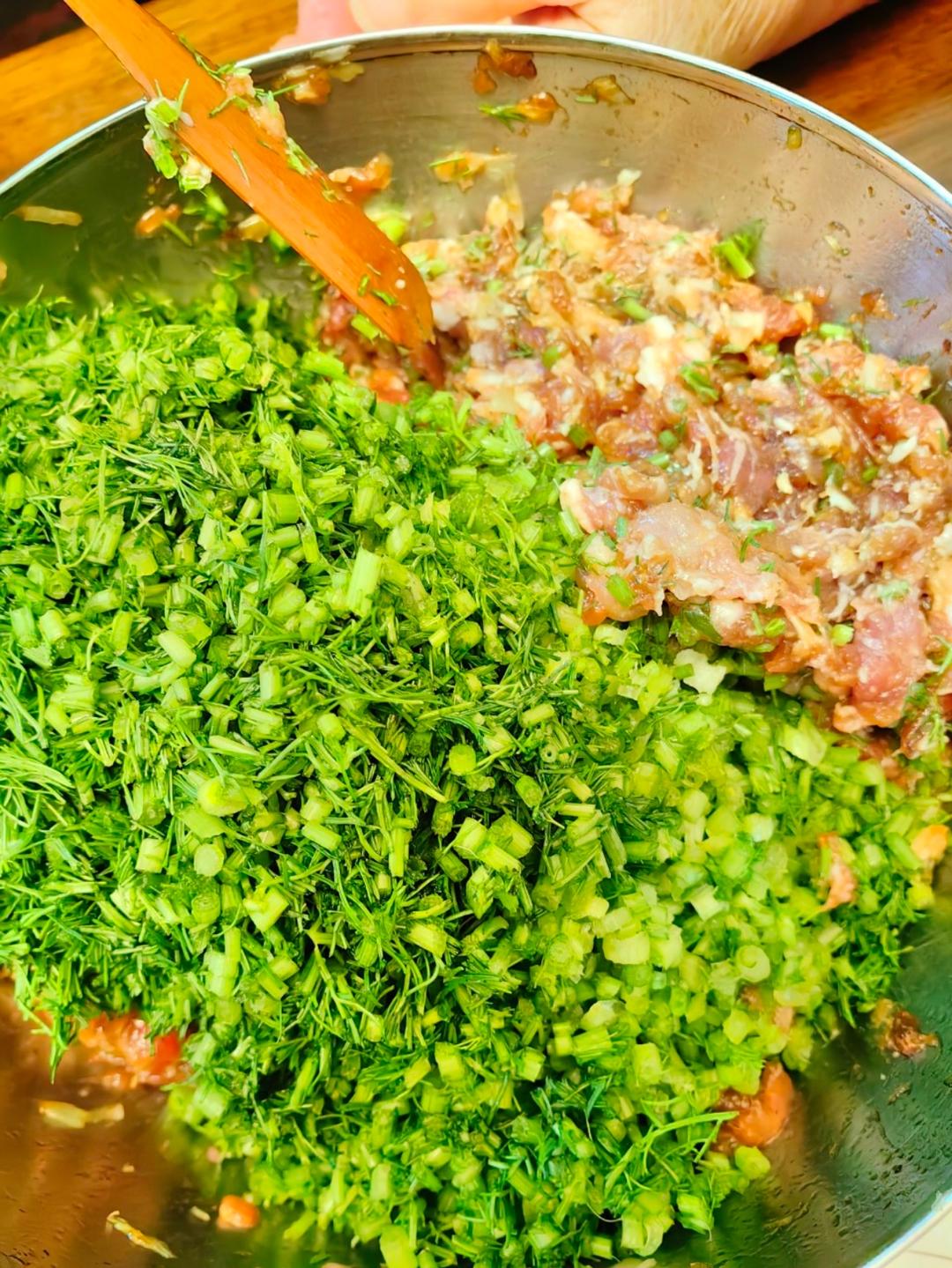 茴香肉馅饺子