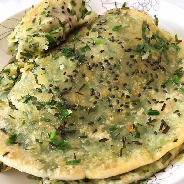 吕蒙烤饼（韭菜饼）