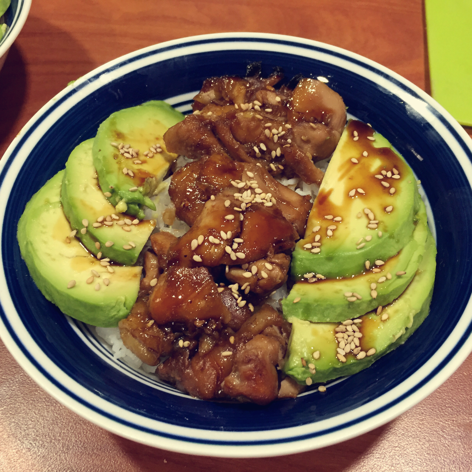 照烧鸡腿饭
