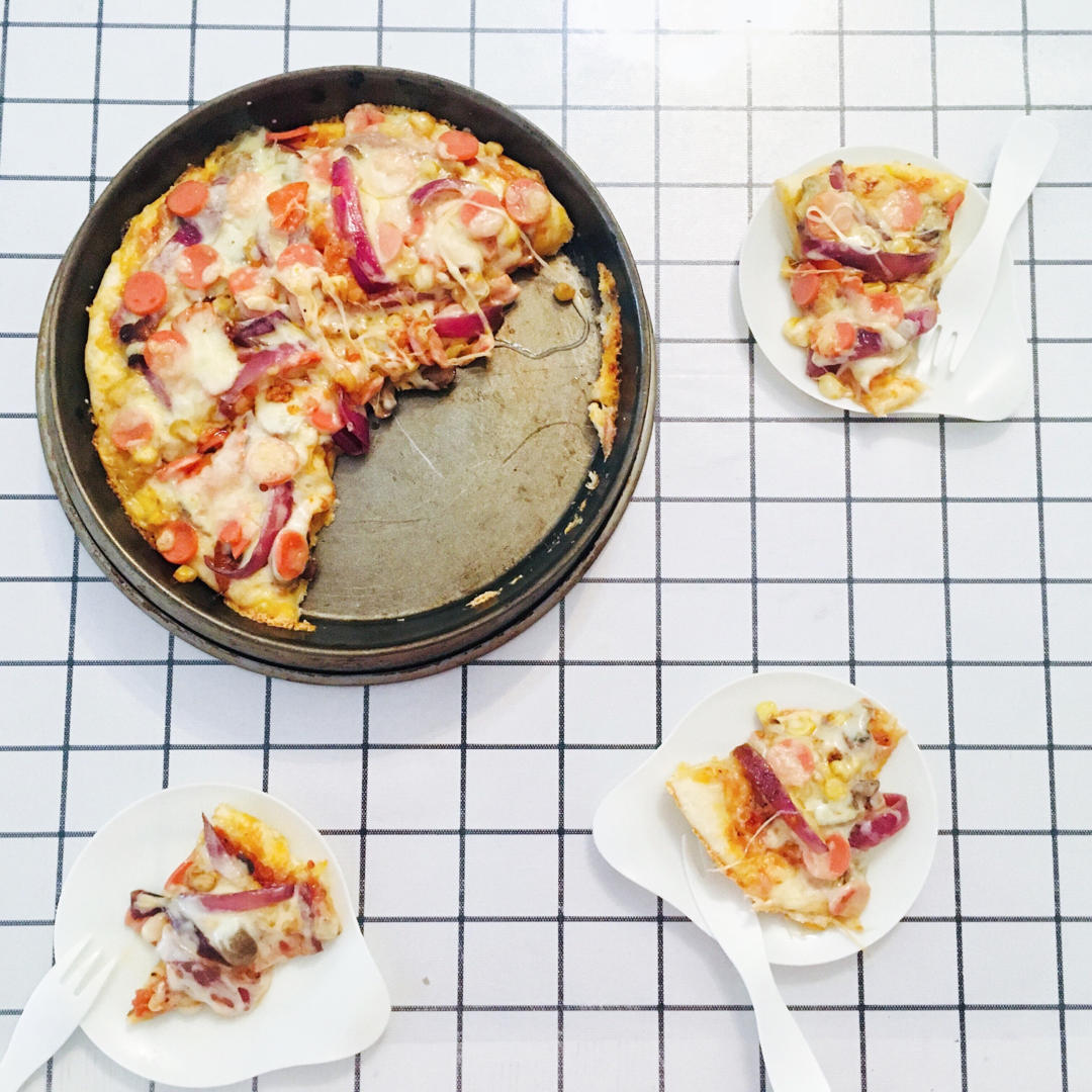 新手披萨饼皮pizza(能开餐厅那种)