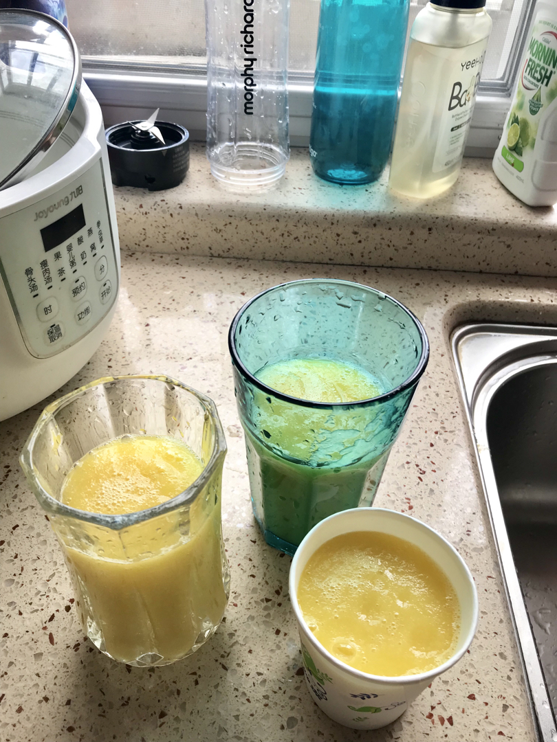 芒果生梨汁