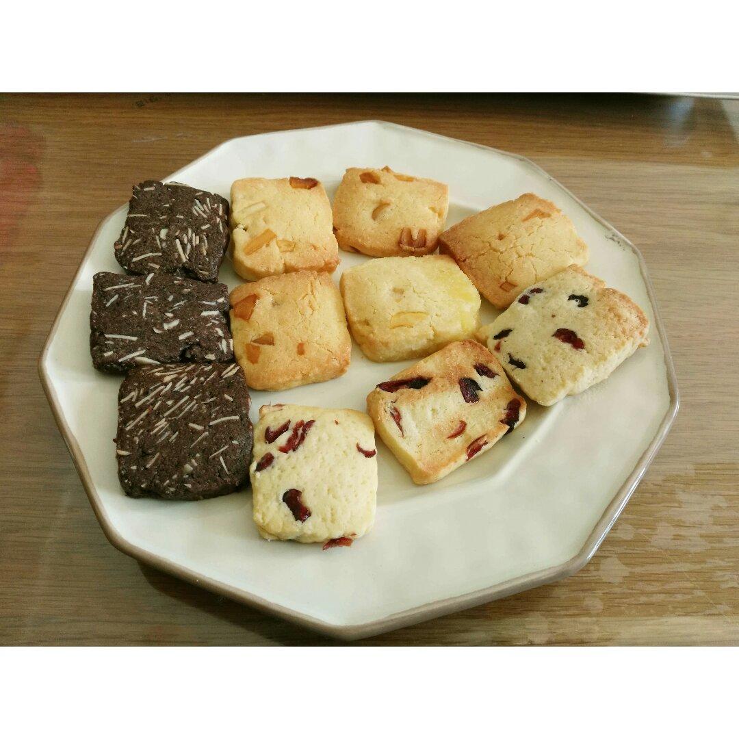 低糖少油版蔓越莓饼干