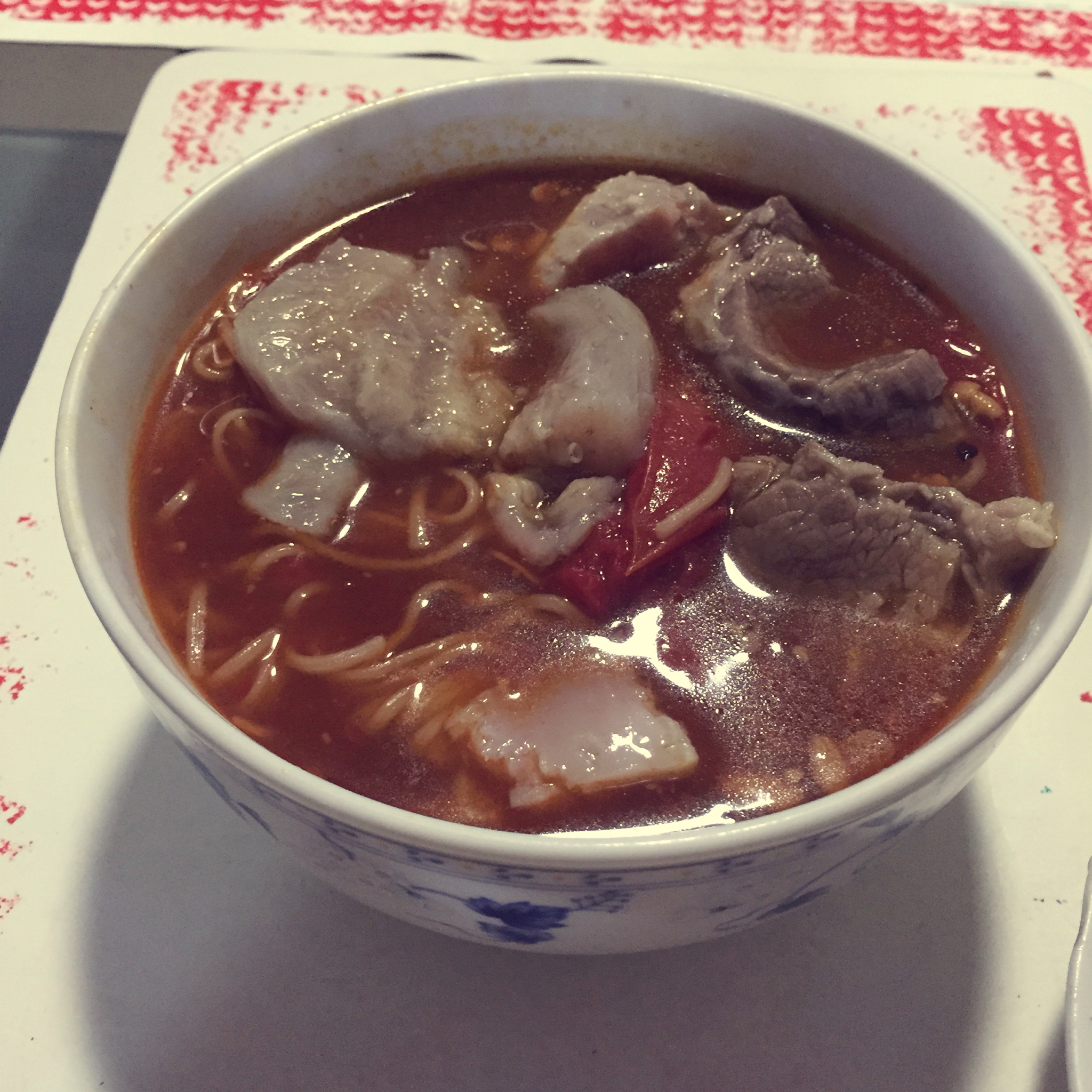 红烧牛肉面