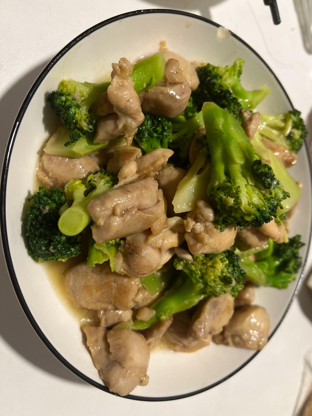 西蓝花炒鸡胸肉