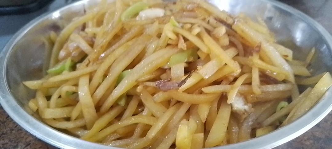 醋溜土豆丝（家庭版小炒）