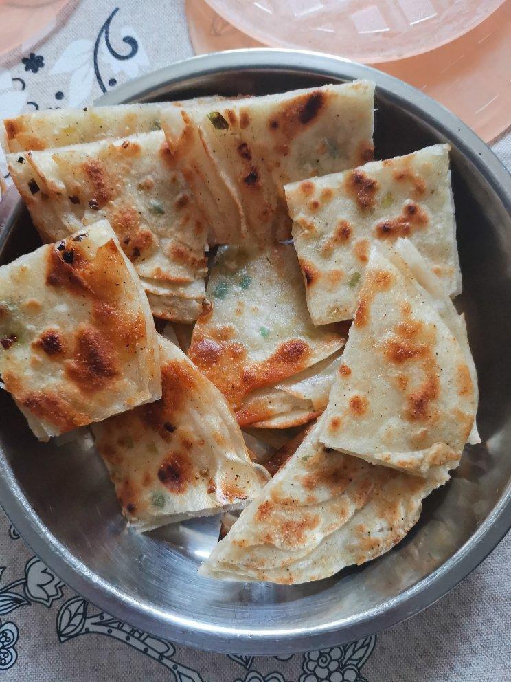 饺皮葱油饼