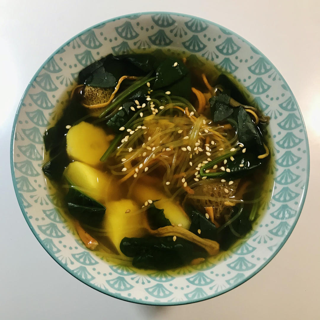山药薏米蘑菇汤
