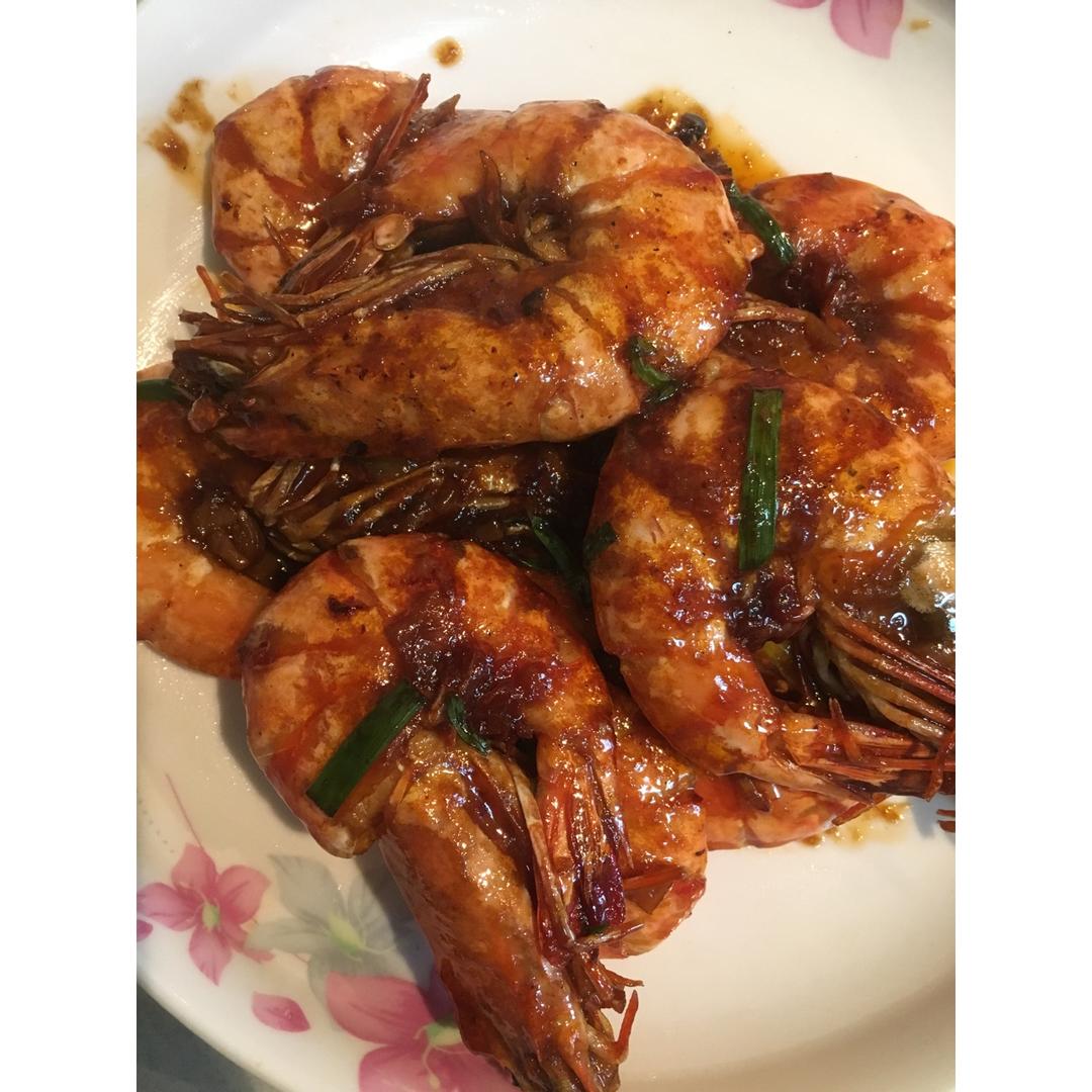 油焖大虾