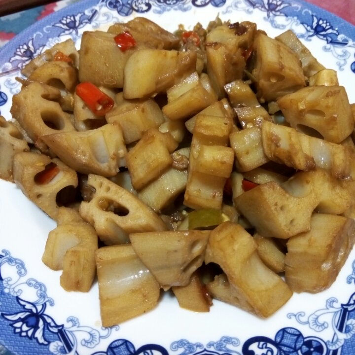 香辣藕丁