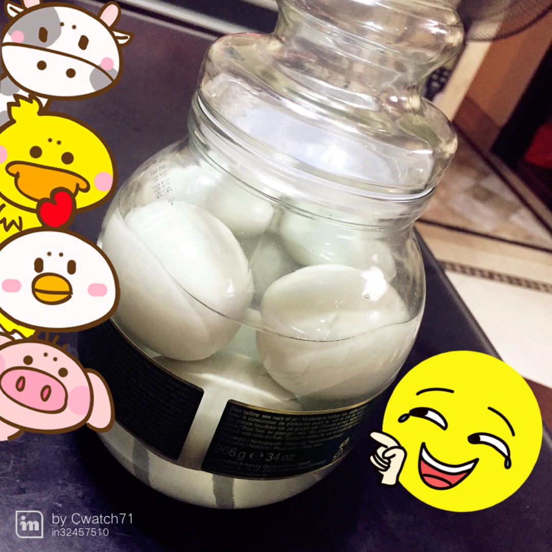 自制流油的咸鸭蛋