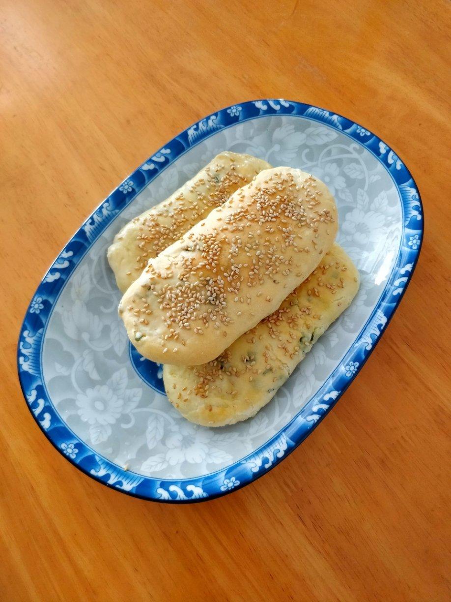 葱香油酥烧饼