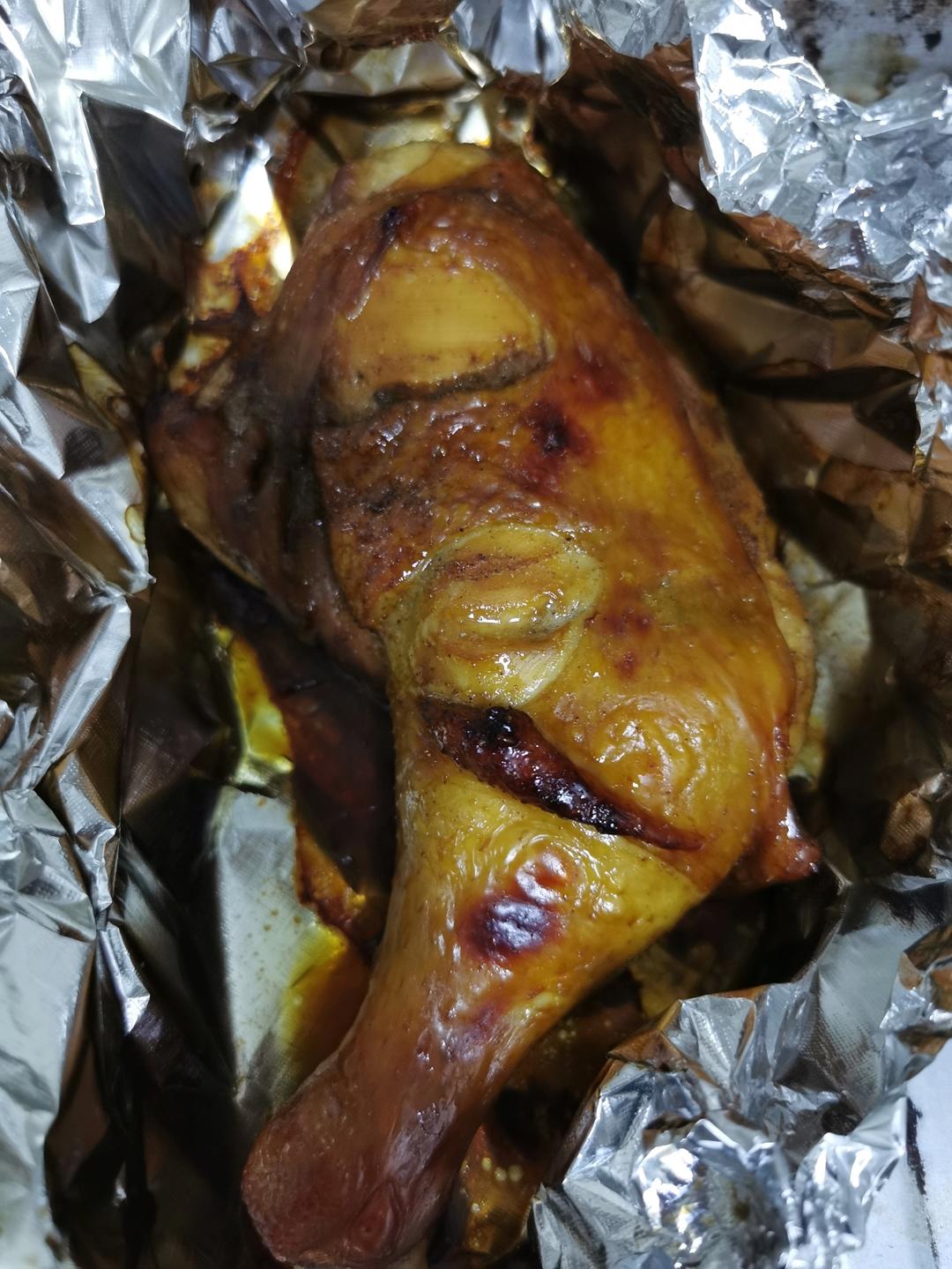 巨满足蜜汁烤鸭腿（鸡腿也可）