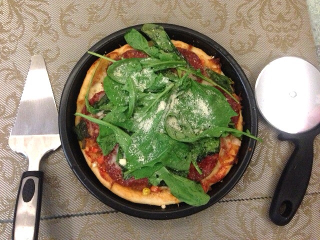 夏威夷pizza（附饼底冷冻法）
