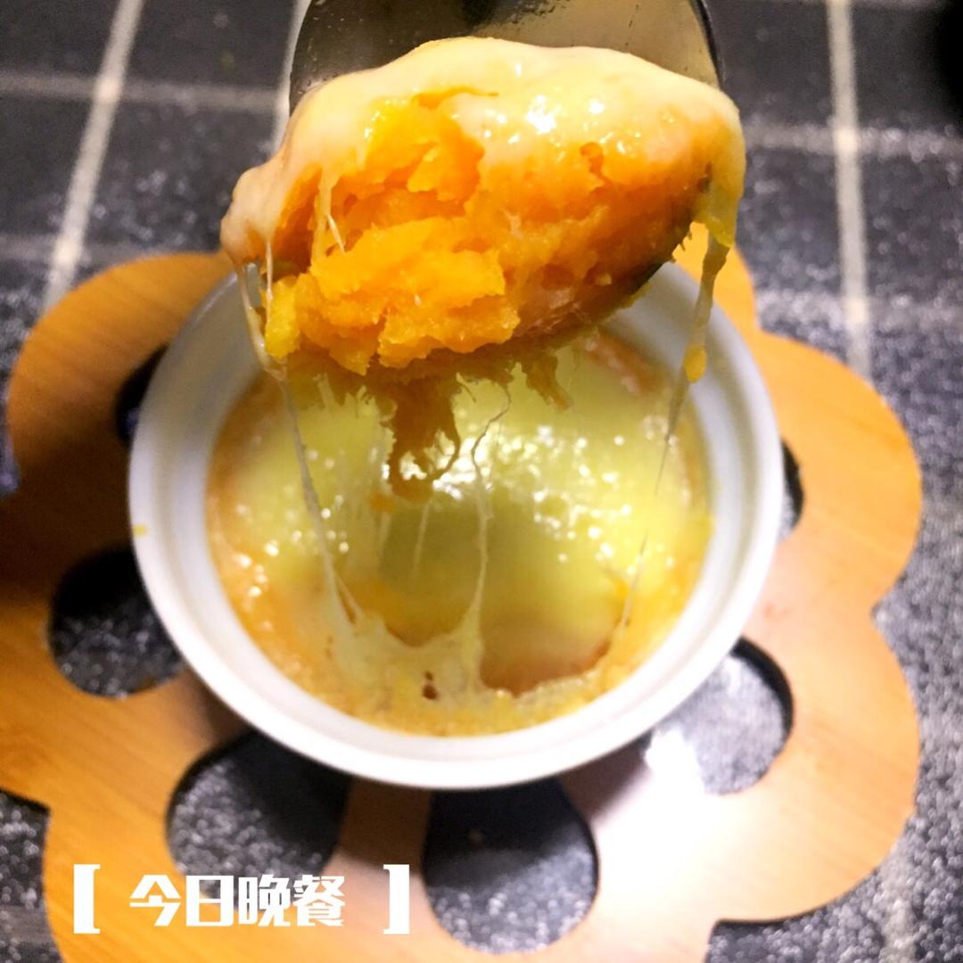 健康无油芝士焗红薯