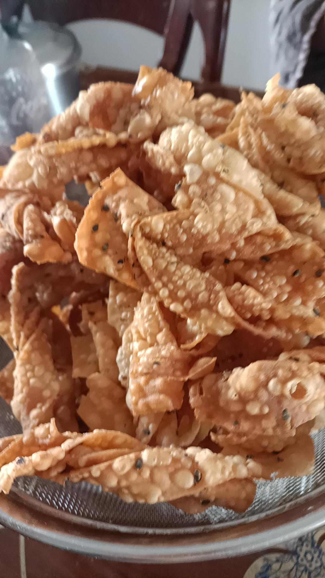 酥脆掉渣的麻叶