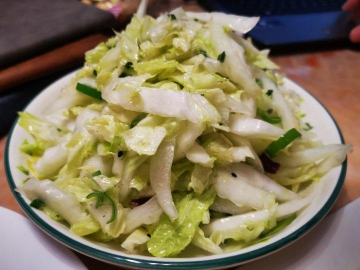 凉拌白菜心（娃娃菜）
