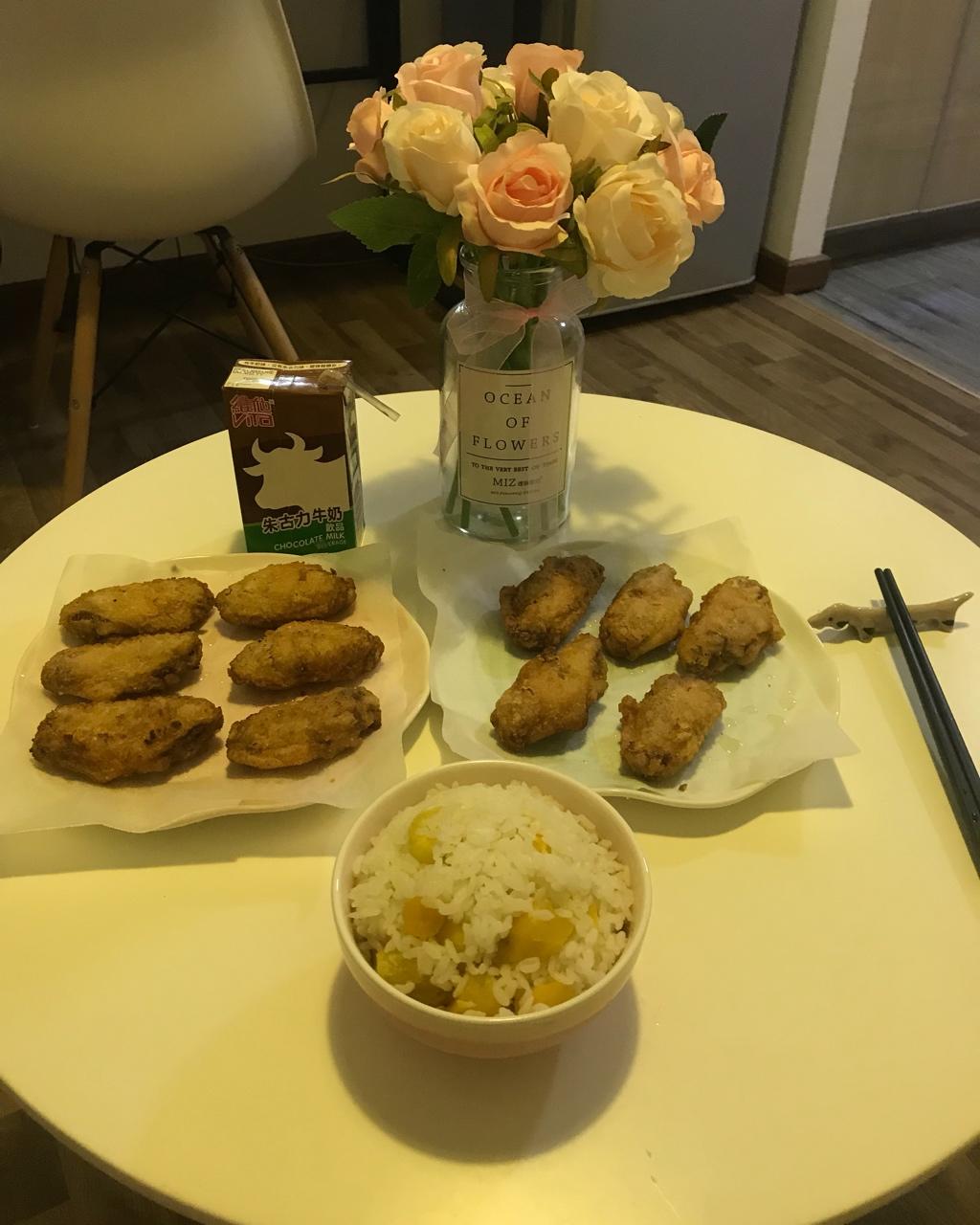 香辣鸡翅，劲脆酥香
