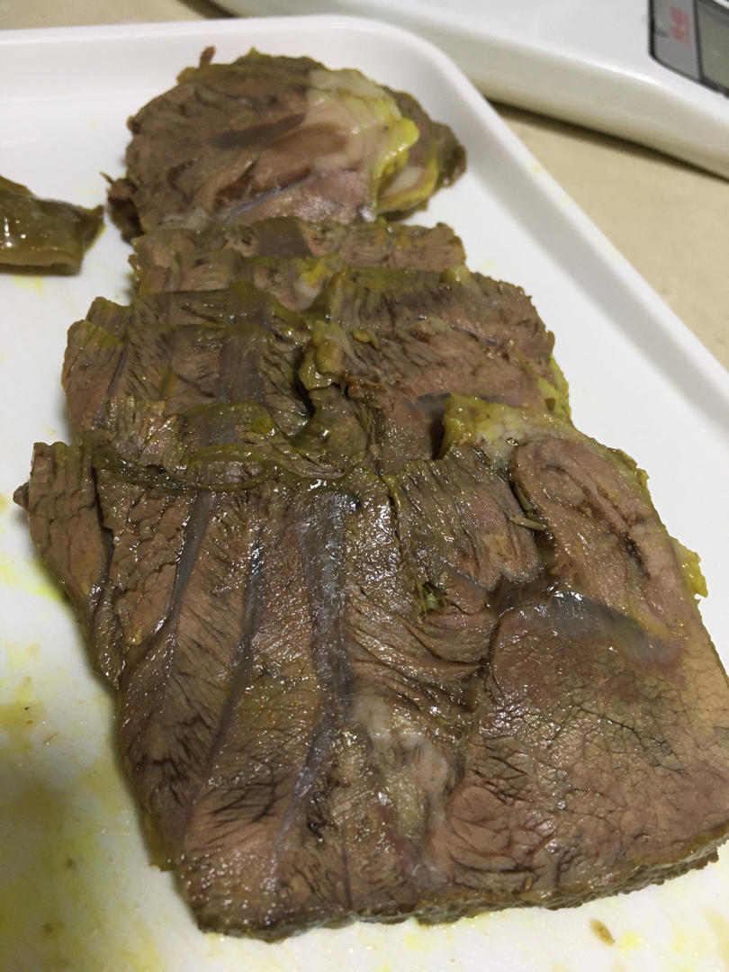 王coco好好吃饭做的in南京干切牛肉