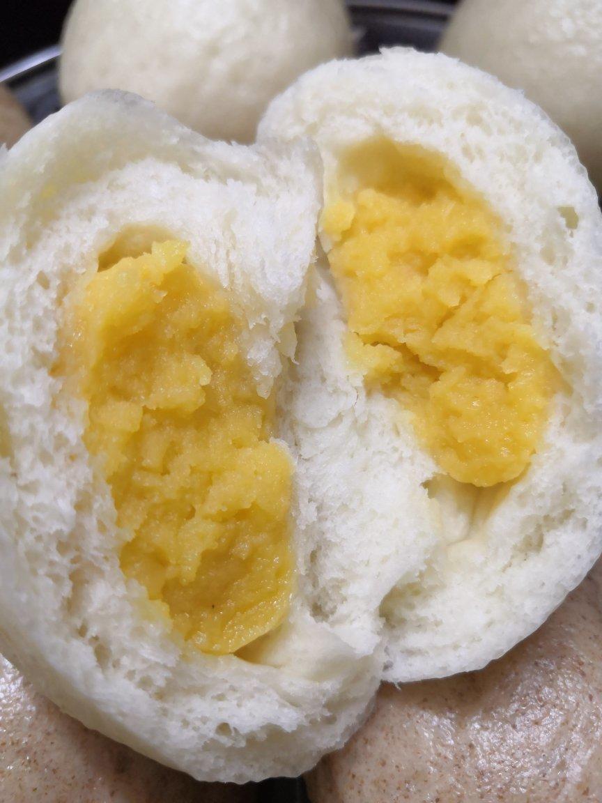 奶黄包（自制奶黄馅）