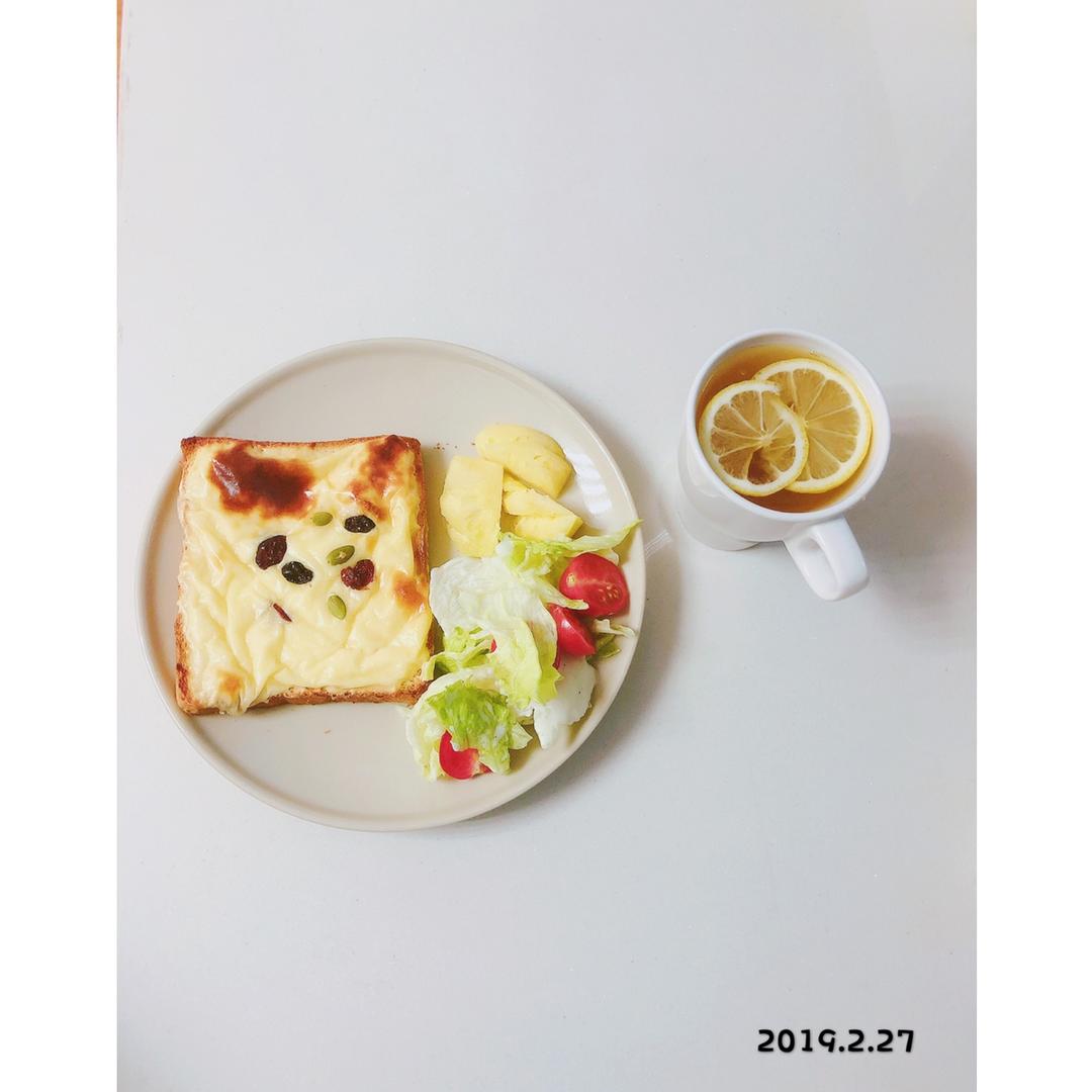 熔岩乳酪吐司【曼达小馆】