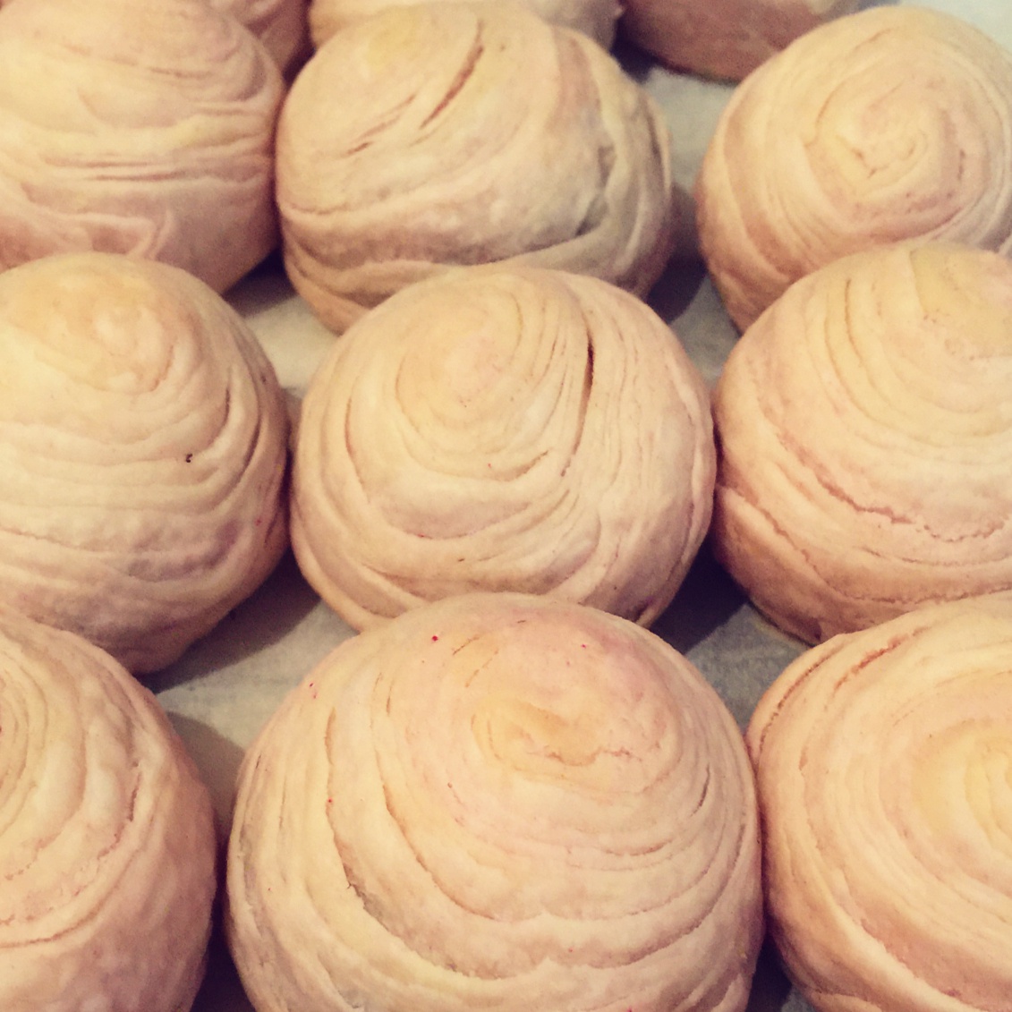 麻薯香芋酥/台湾大甲芋头酥(无猪油完美复刻2015.10修订各种抹茶酥、绿茶酥、蛋黄酥、紫薯酥通用哟）