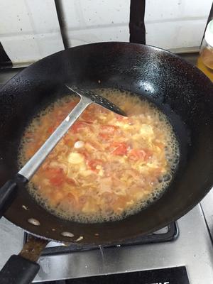 懒人版西红柿疙瘩汤的做法 步骤5