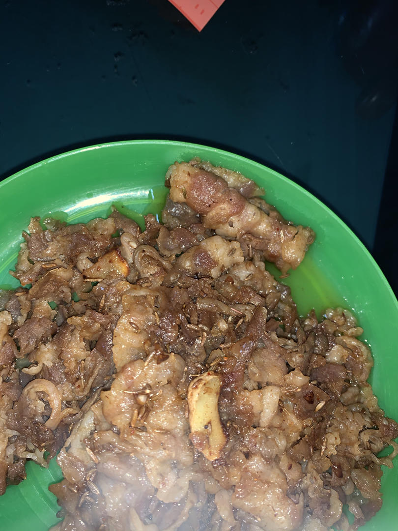 孜然羊肉片
