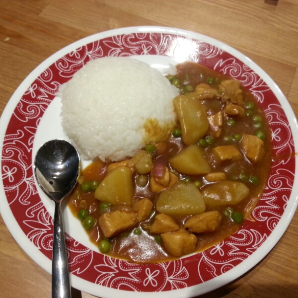 咖喱鸡肉饭