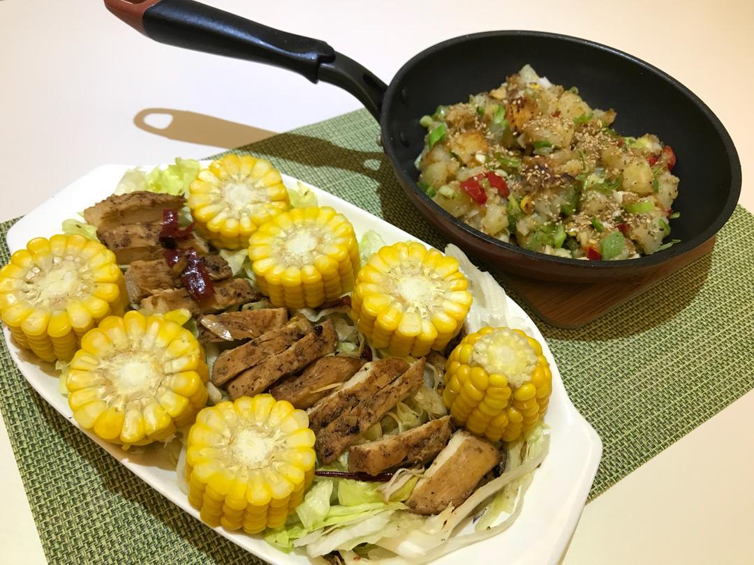 蜂蜜蒜香煎鸡胸