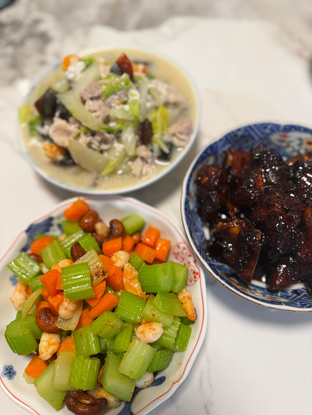 记录自家晚餐（非食谱）