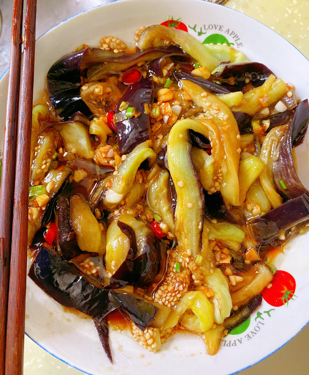 凉拌茄子这样做，堪称米饭杀手