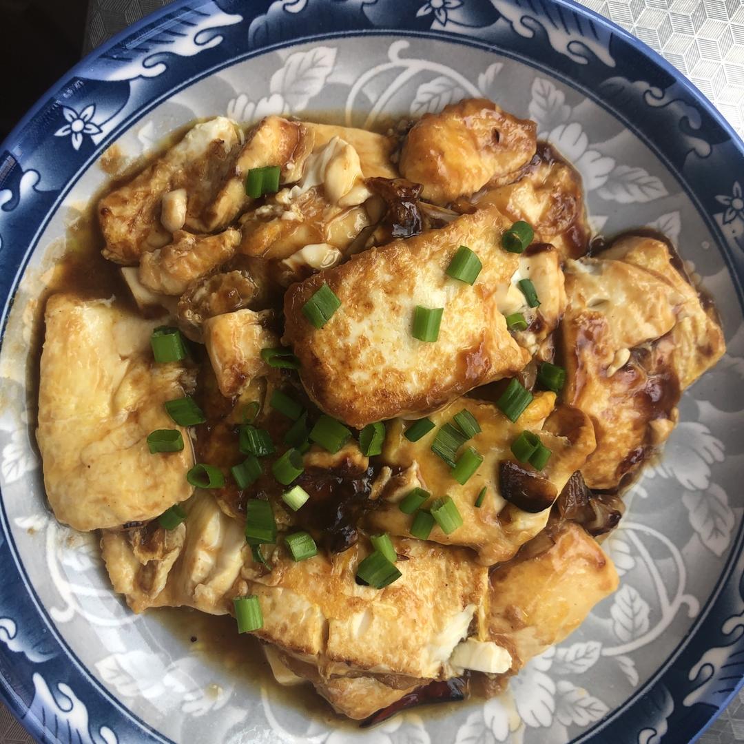 香煎嫩豆腐