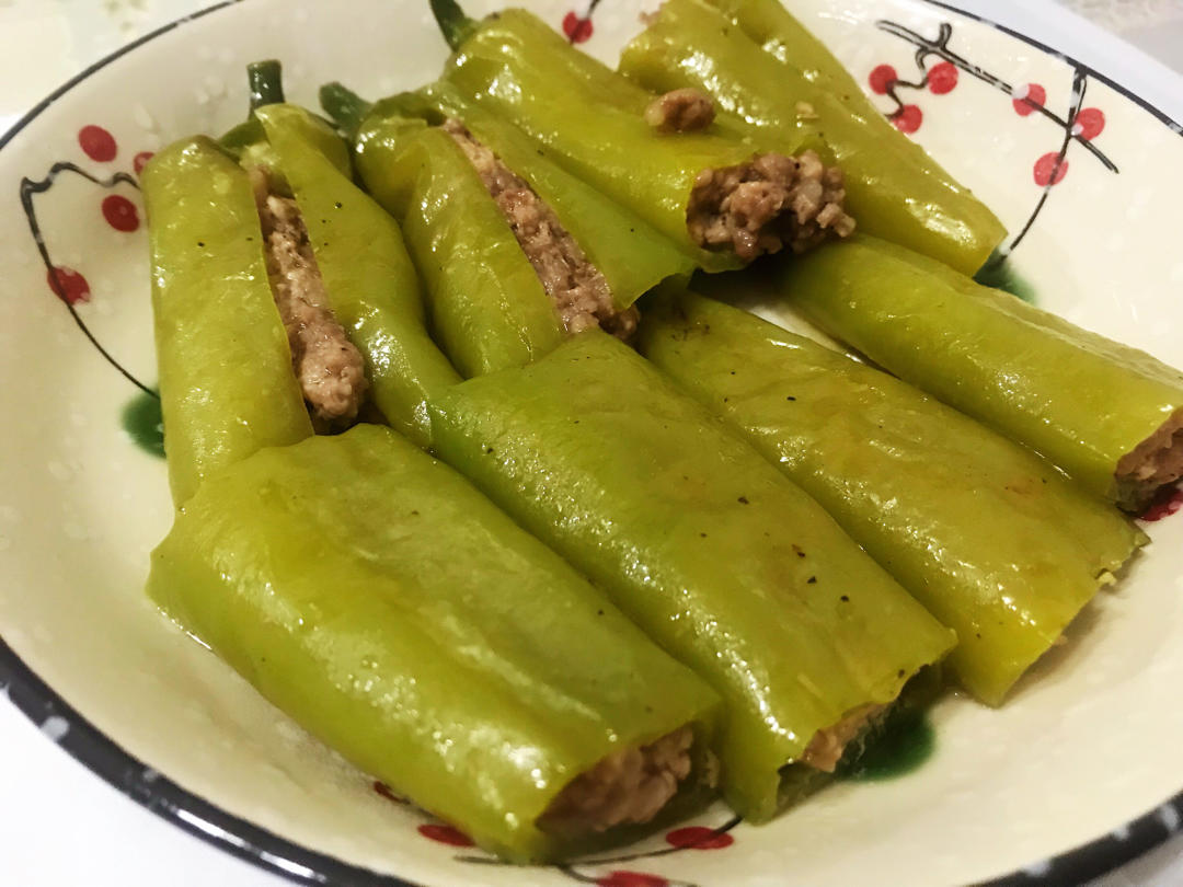 青椒酿肉