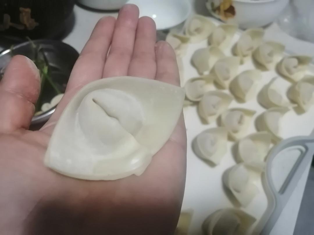 鲜肉馄饨（附包馄饨视频。）