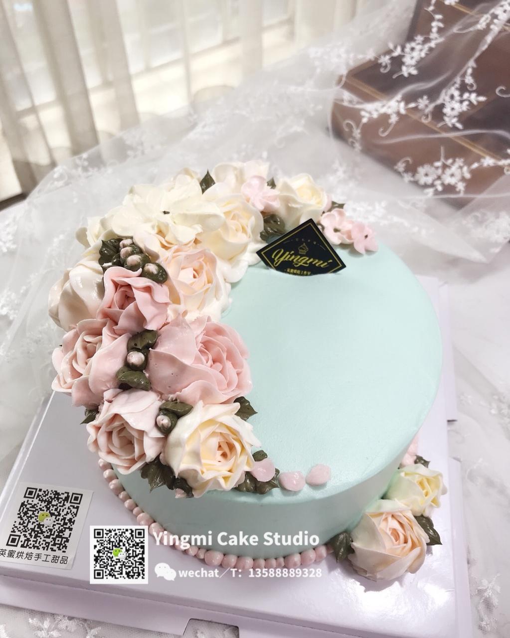 英子手作韩花蛋糕