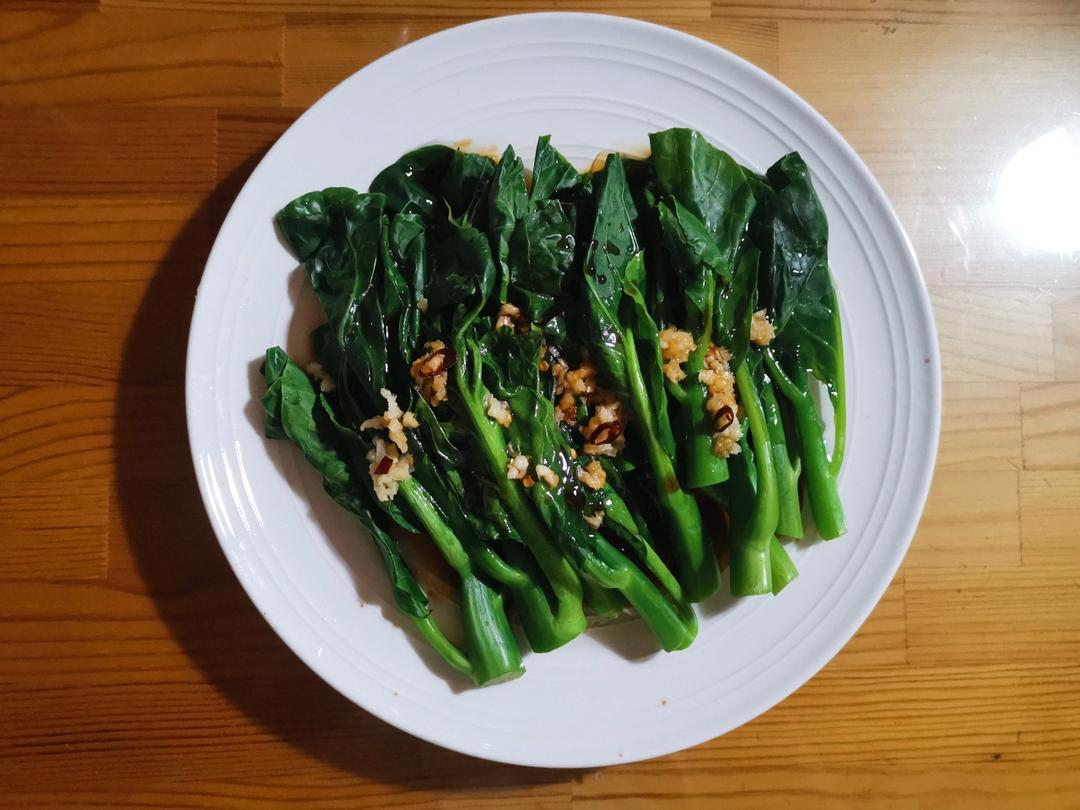 白灼芥蓝
