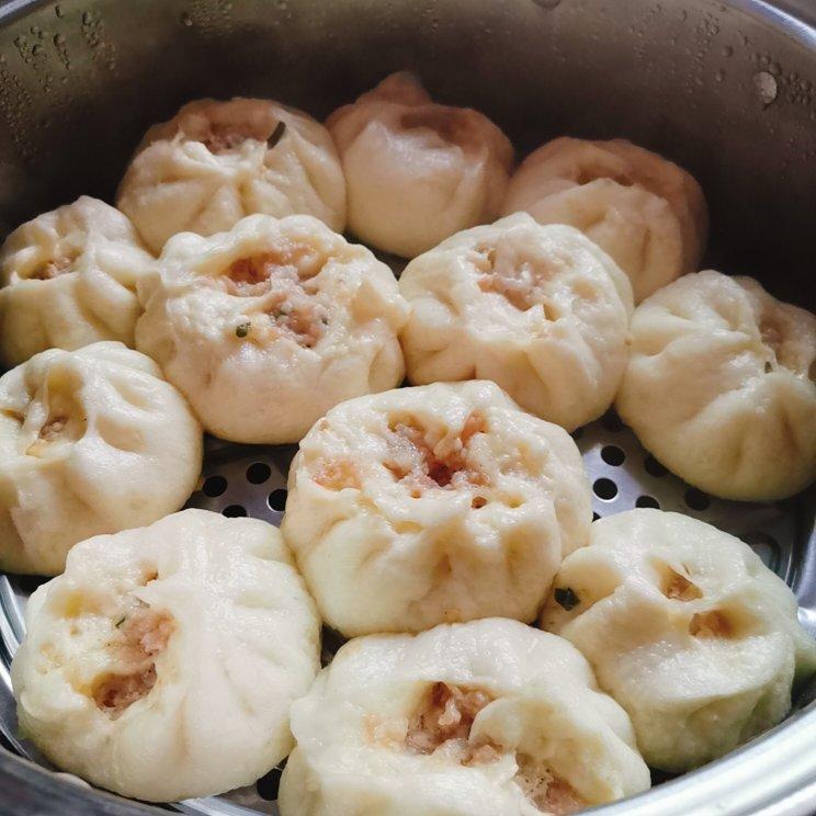 手工包子（肚脐包）