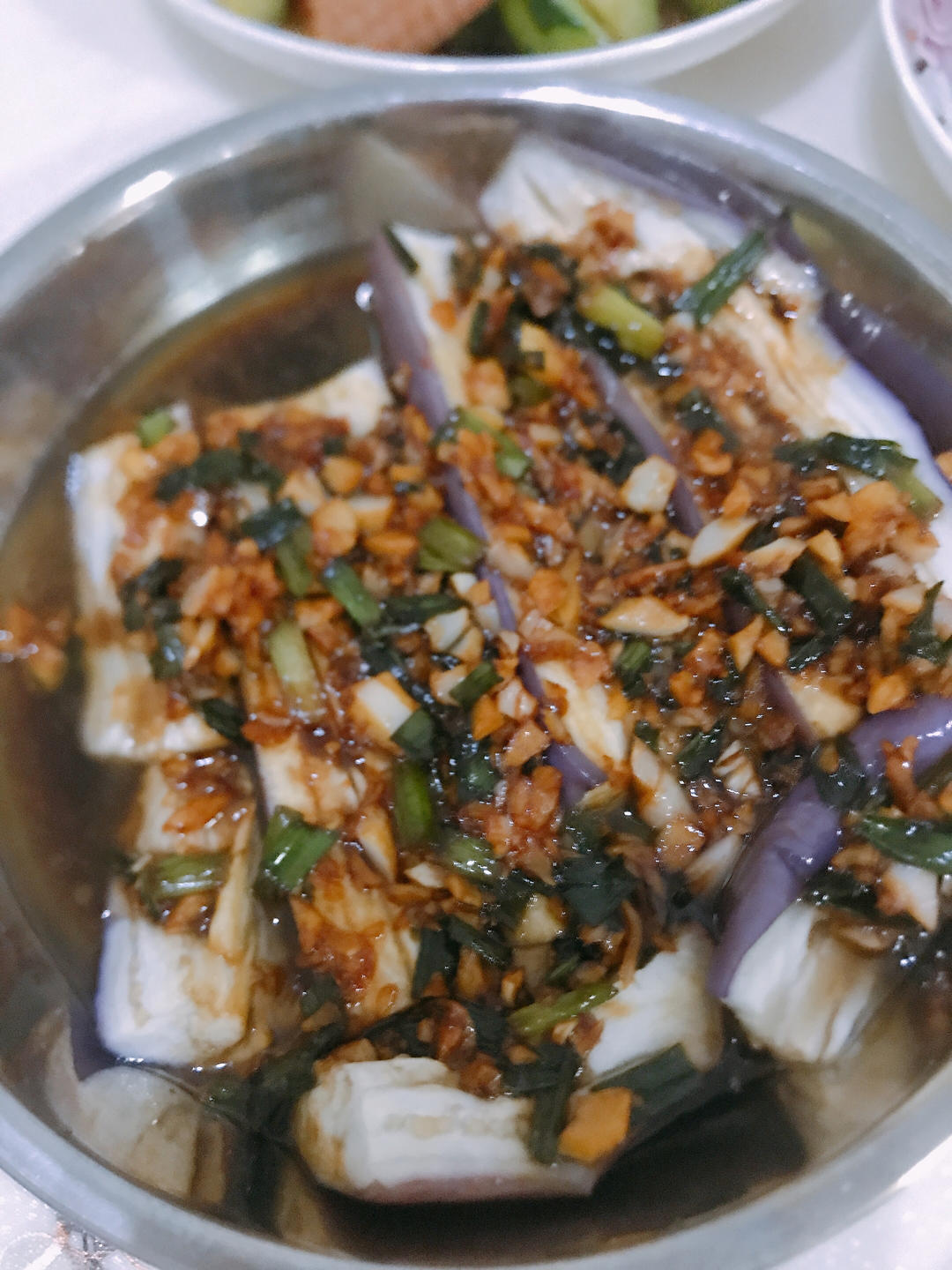 蒜蓉蒸茄子