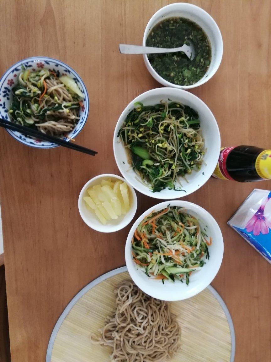 奢华版凉拌莜面