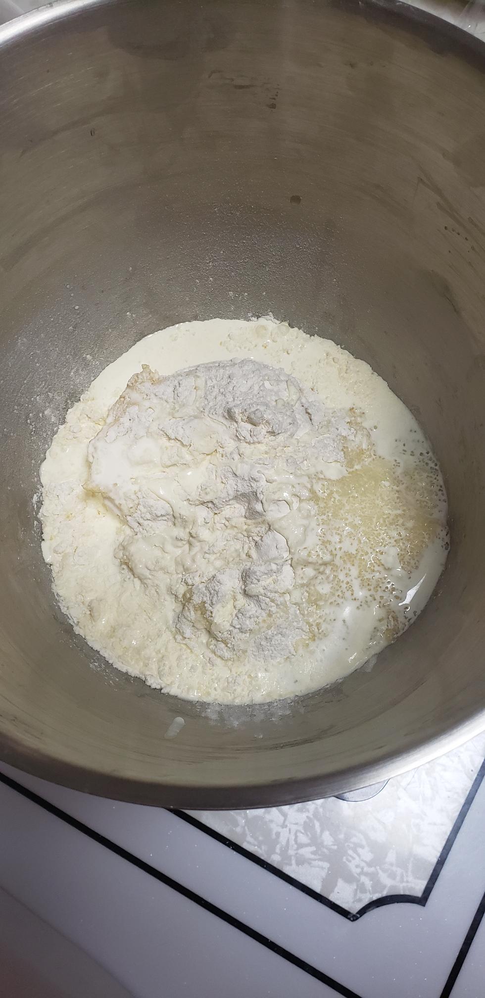 纯奶手撕吐司的做法 步骤1