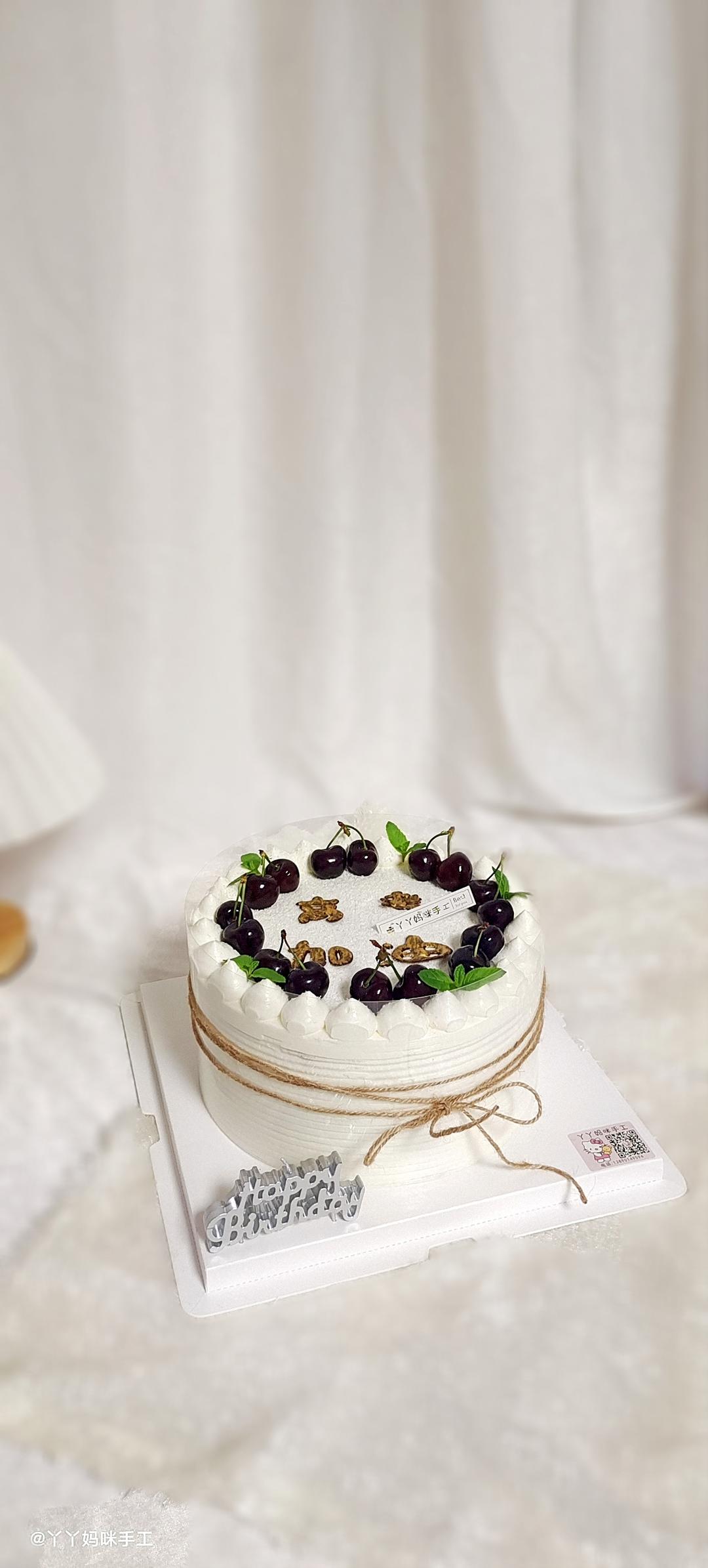 生日蛋糕—戚风六寸(高比克风炉版)