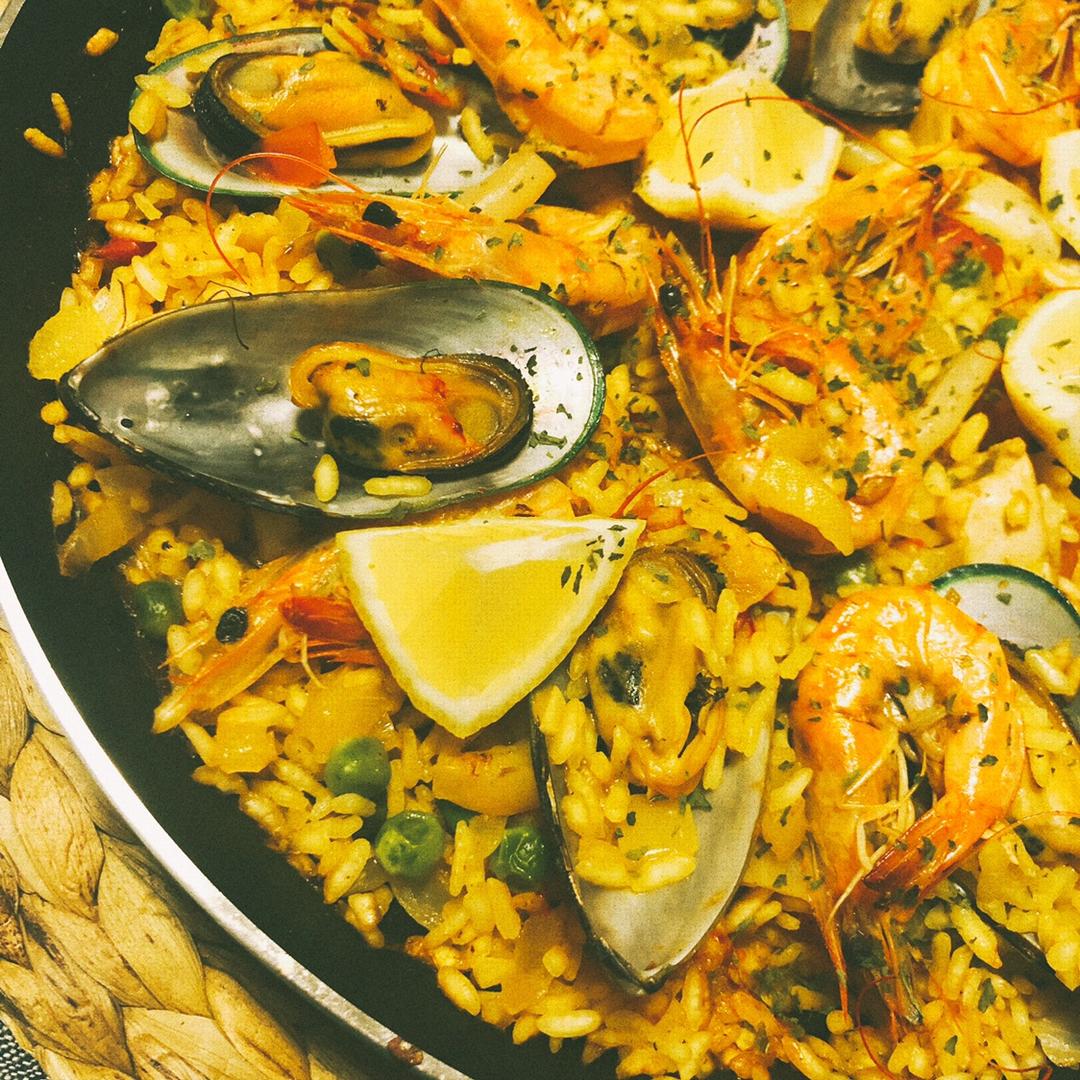 正宗paella 西班牙海鲜饭