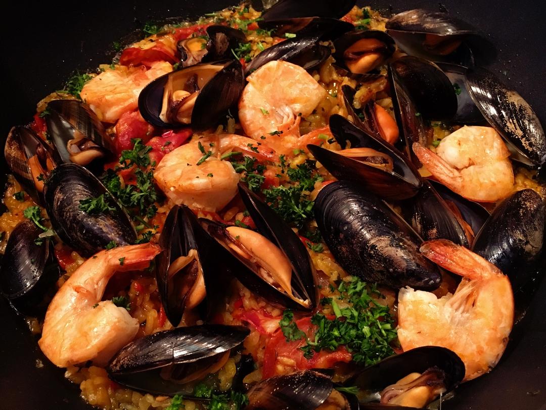 【曼食慢语】Seafood Paella 西班牙海鲜饭