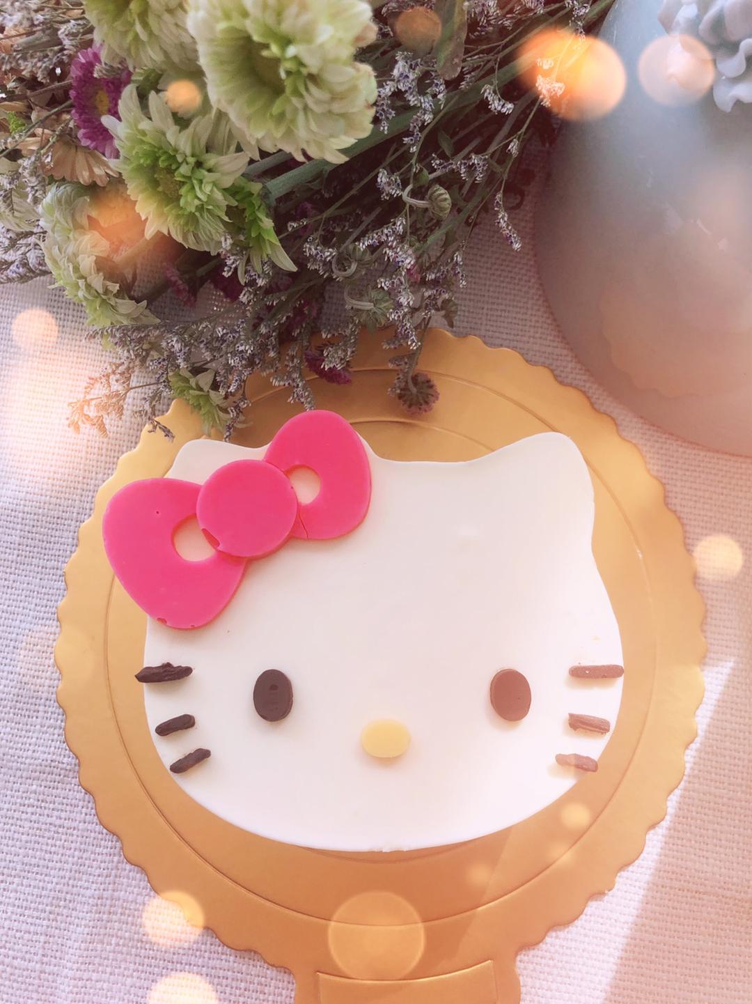 hellokitty慕斯蛋糕小美制做的做法