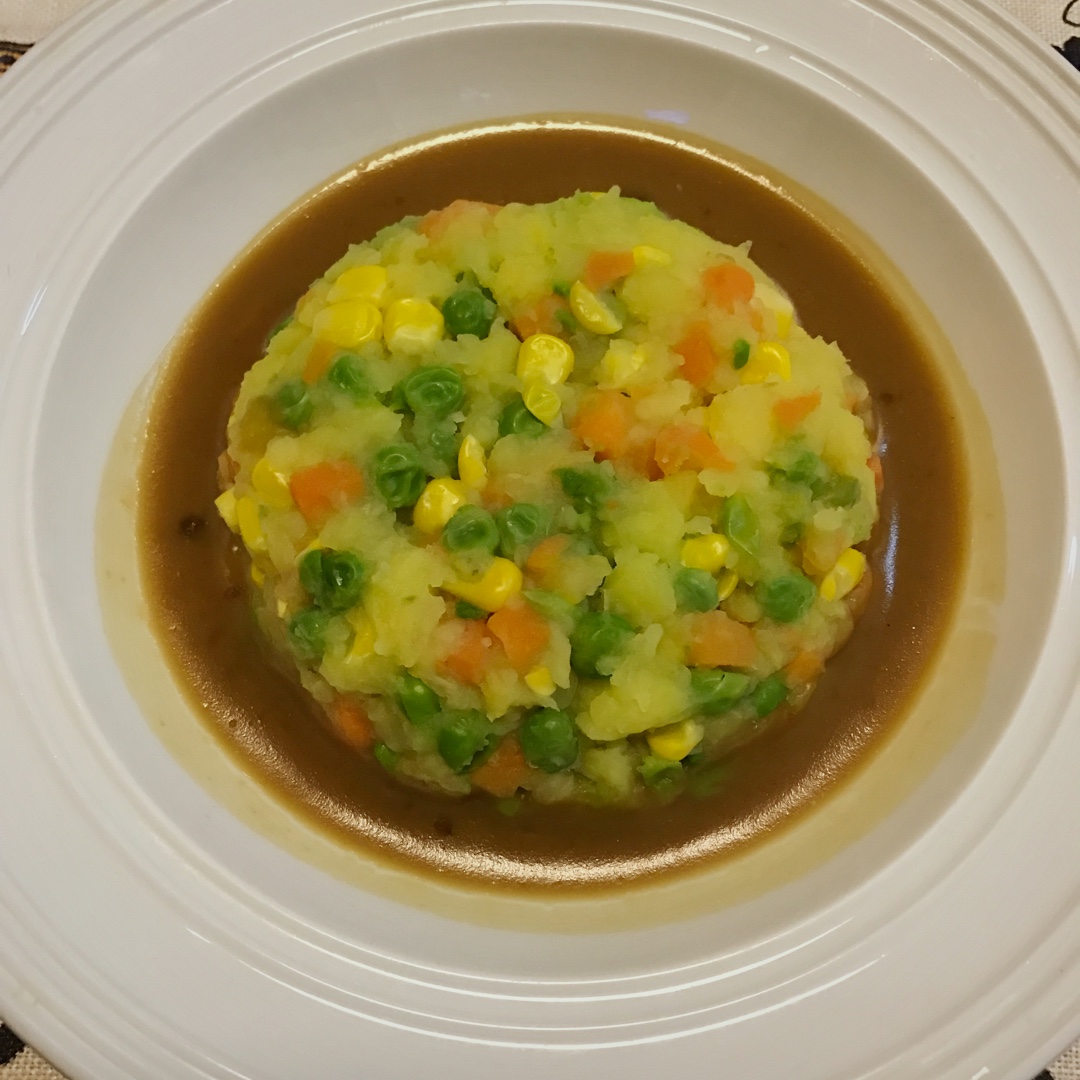 请叫我miss哪能办分享作品午餐612016年9月19日杂菜土豆泥配宜家