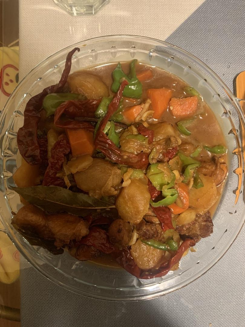 正宗新疆大盘鸡【跟炊事班老弟学的】