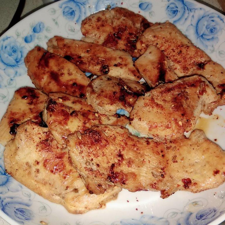 【嫩煎鸡胸肉】