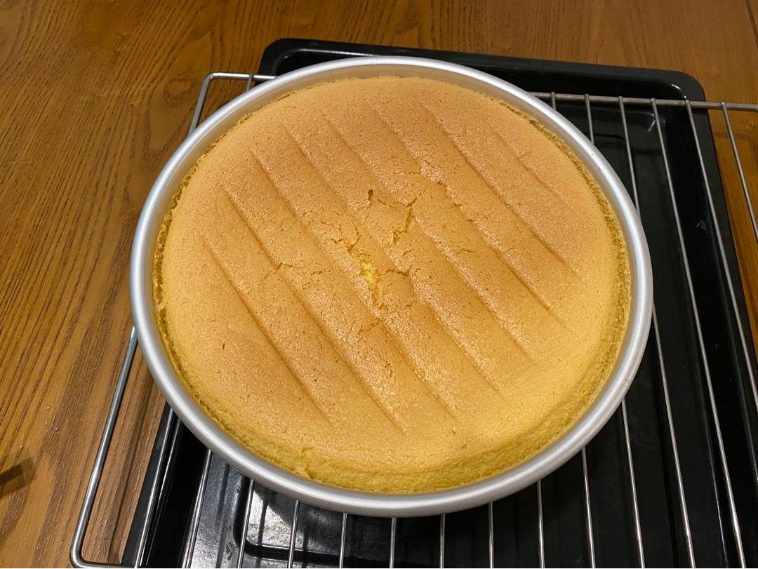 视频菜谱:原味戚风蛋糕8寸戚风蛋糕不裂